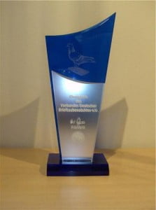 The Trophy won in 2007 for 2nd BEST Young Fancier of the RPRA Cumbria Region.