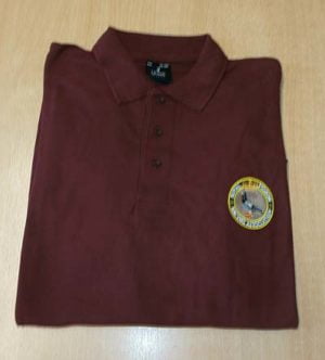 RPRA Logo Polo Shirt, Burgandy
